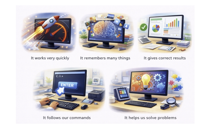 Features of computer