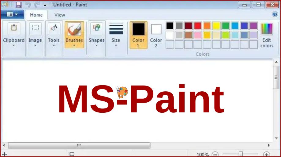 3 Ways to Draw and Color with Microsoft Paint  wikiHow